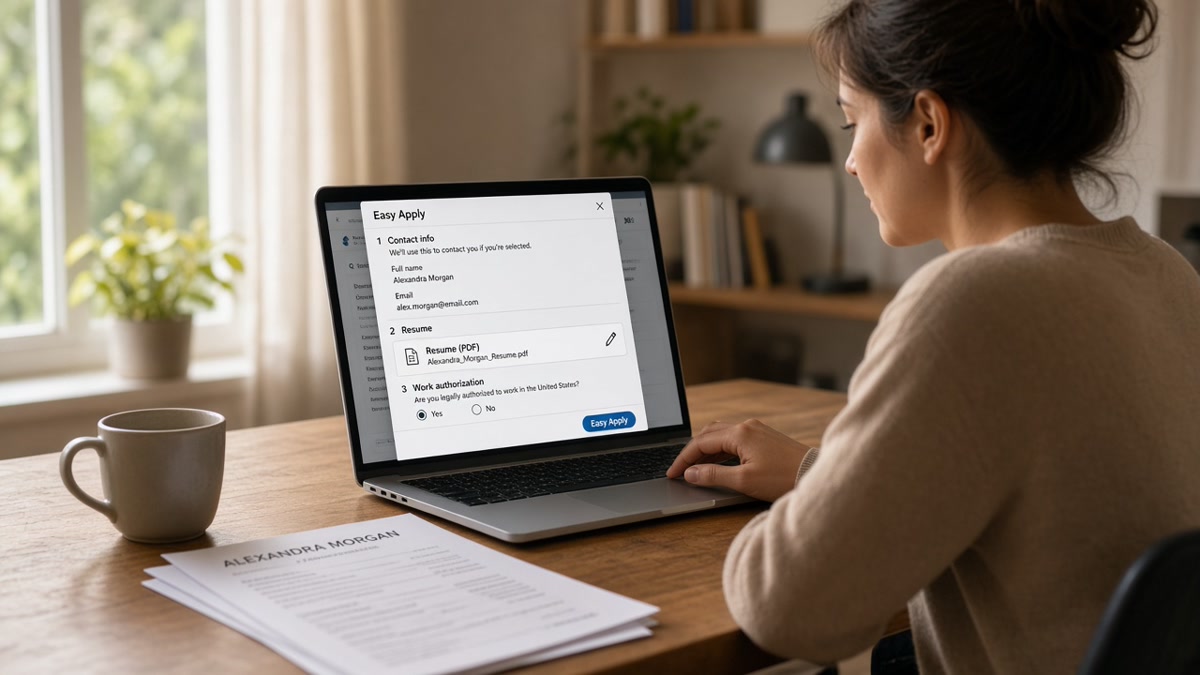 LinkedIn Easy Apply Resume Tips That Work | HireFlow — HireFlow career guide