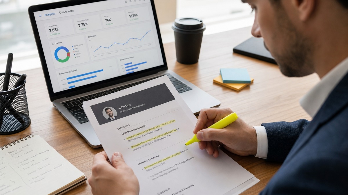 Marketing Resume Keywords for US ATS (2026) Guide — HireFlow career guide