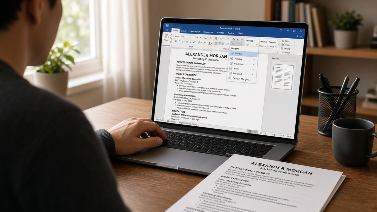 Word Resume Settings for US ATS Success (Margins & Fonts) — HireFlow career guide