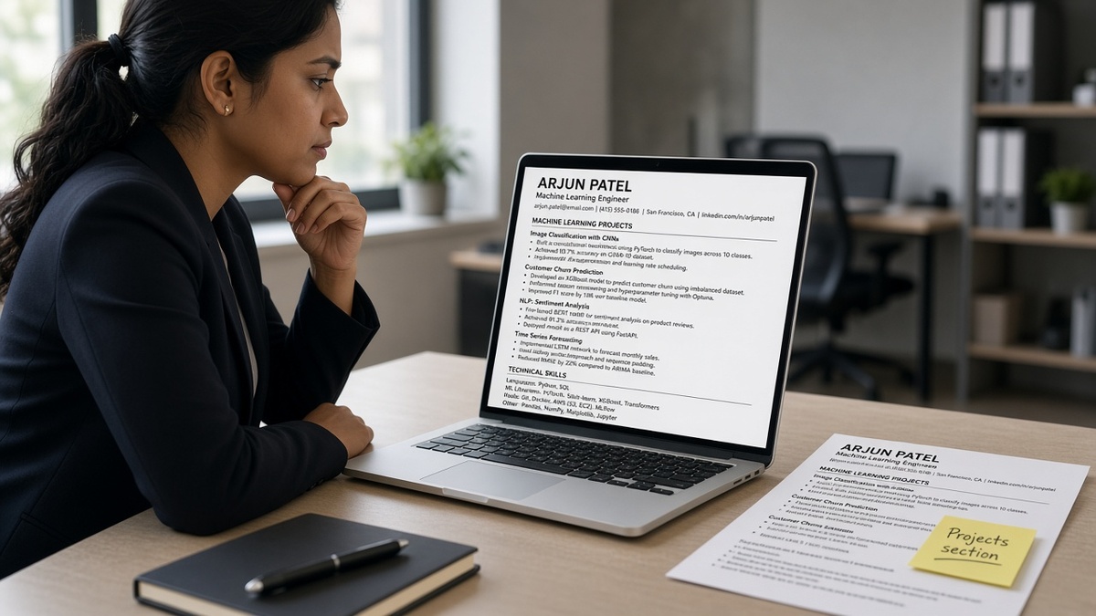 ML Projects on Resume: US Proof and Parsing Guide — HireFlow career guide