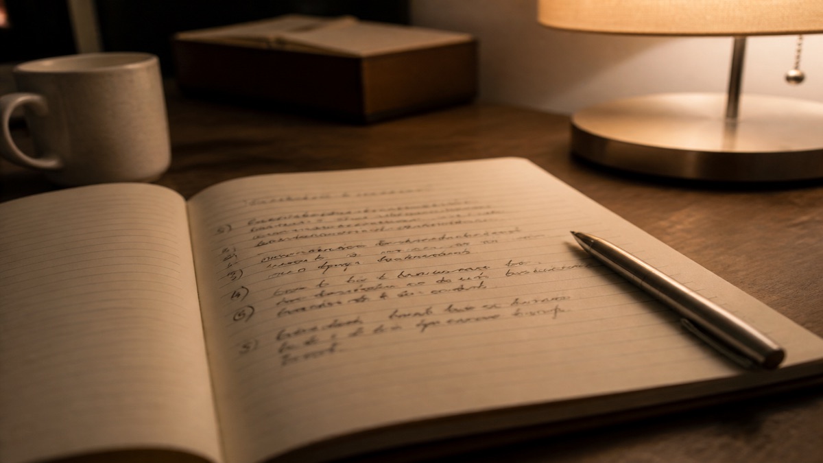 Notebook of follow-up questions after a raise denial