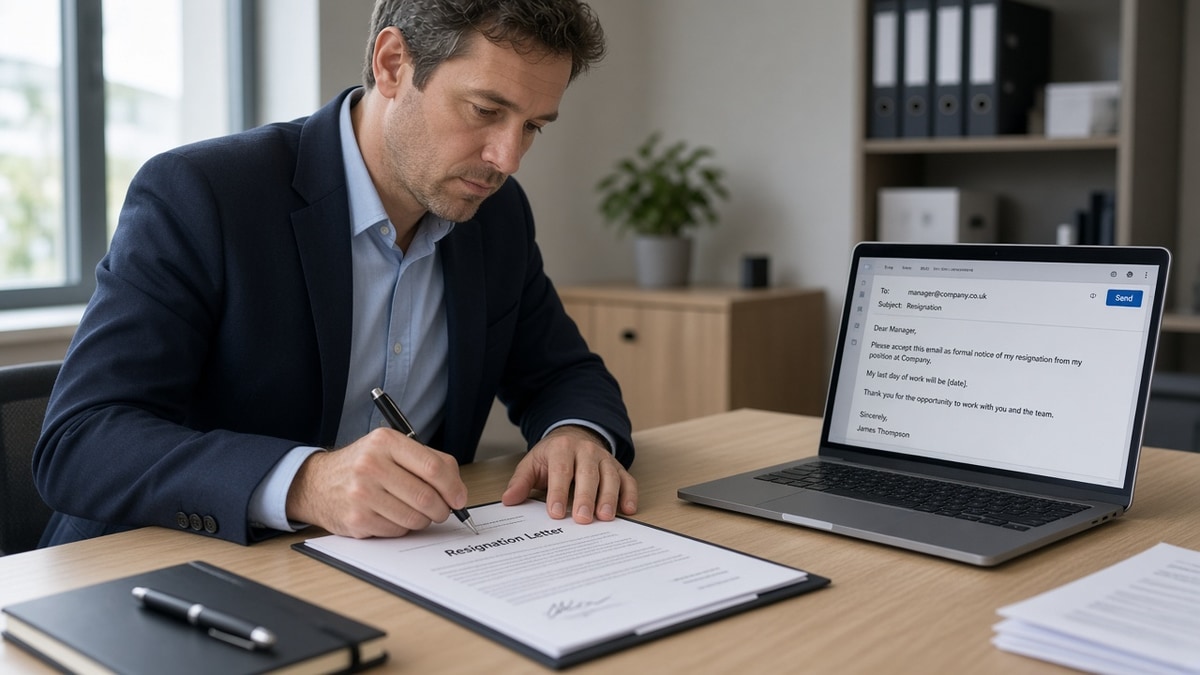 Resignation Letter Templates UK Professionals Trust — HireFlow career guide