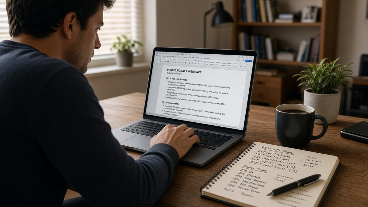 REST API Resume Bullets US Recruiters Like — HireFlow career guide