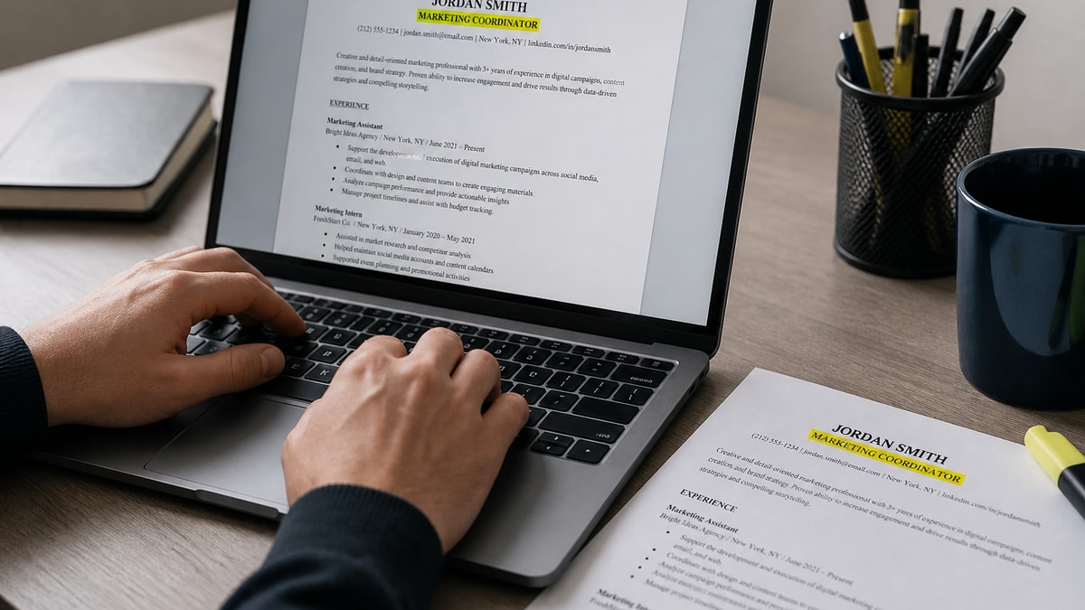 Resume Headline vs Job Title: What Goes on Top — HireFlow career guide