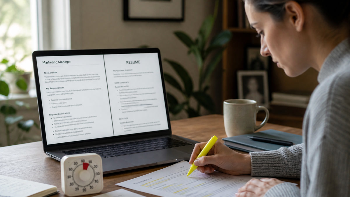 Resume Tailoring in 10 Minutes (Fast Method) — HireFlow career guide