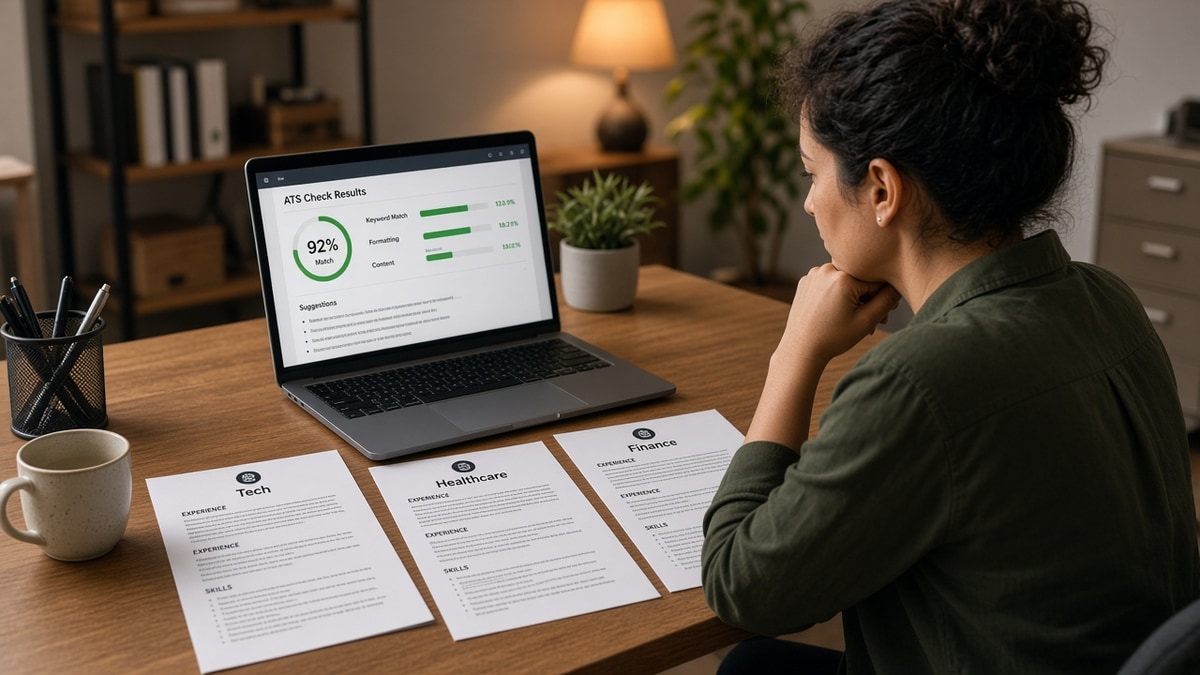 Resume Tester: Test Multiple Versions for Industries — HireFlow career guide