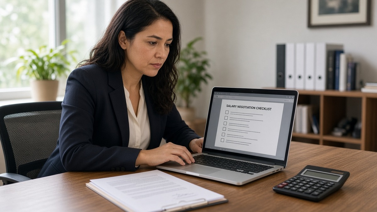 Salary Negotiation Checklist for US Mid-Level PMs — HireFlow career guide