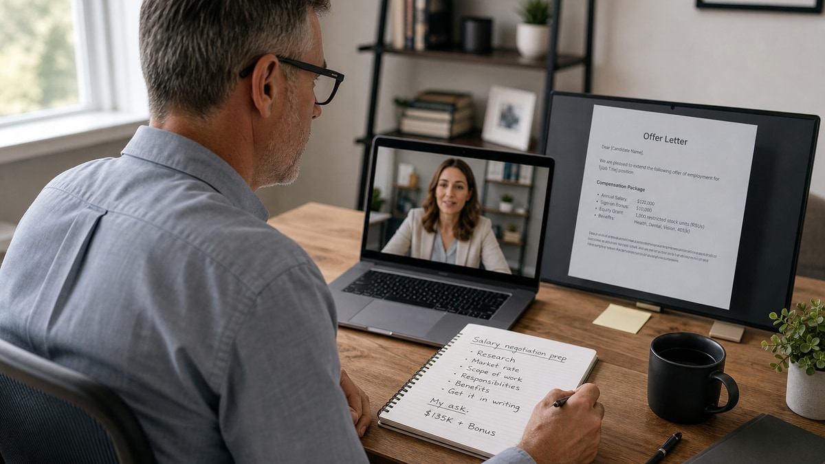 Senior SWE Salary Negotiation US | Step-by-Step | HireFlow — HireFlow career guide