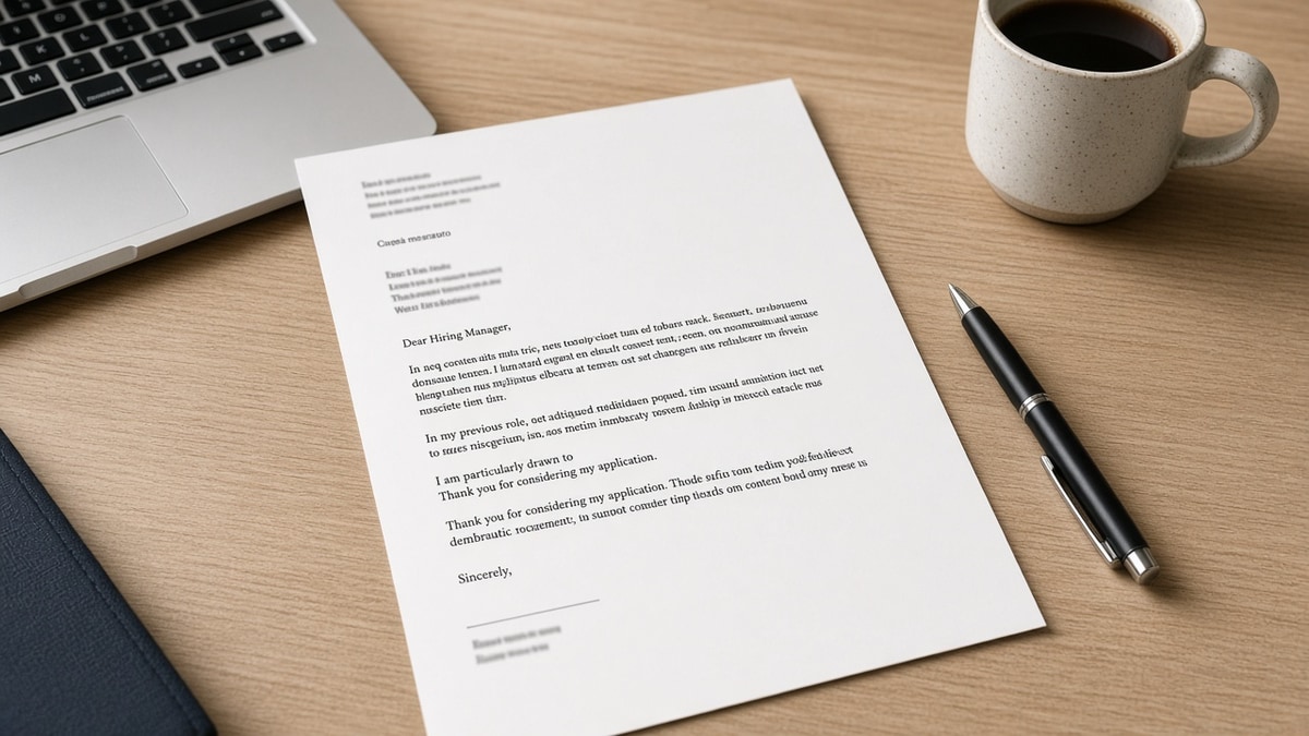 Short Cover Letter That Still Works: Real Example — HireFlow career guide