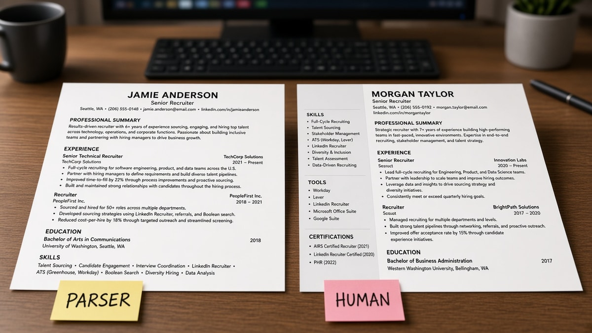 Should You Optimize for ATS or Recruiters First? — HireFlow career guide