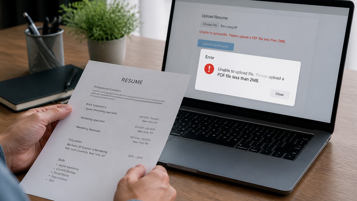 Password Protect Resume PDF? Don't | HireFlow — HireFlow career guide