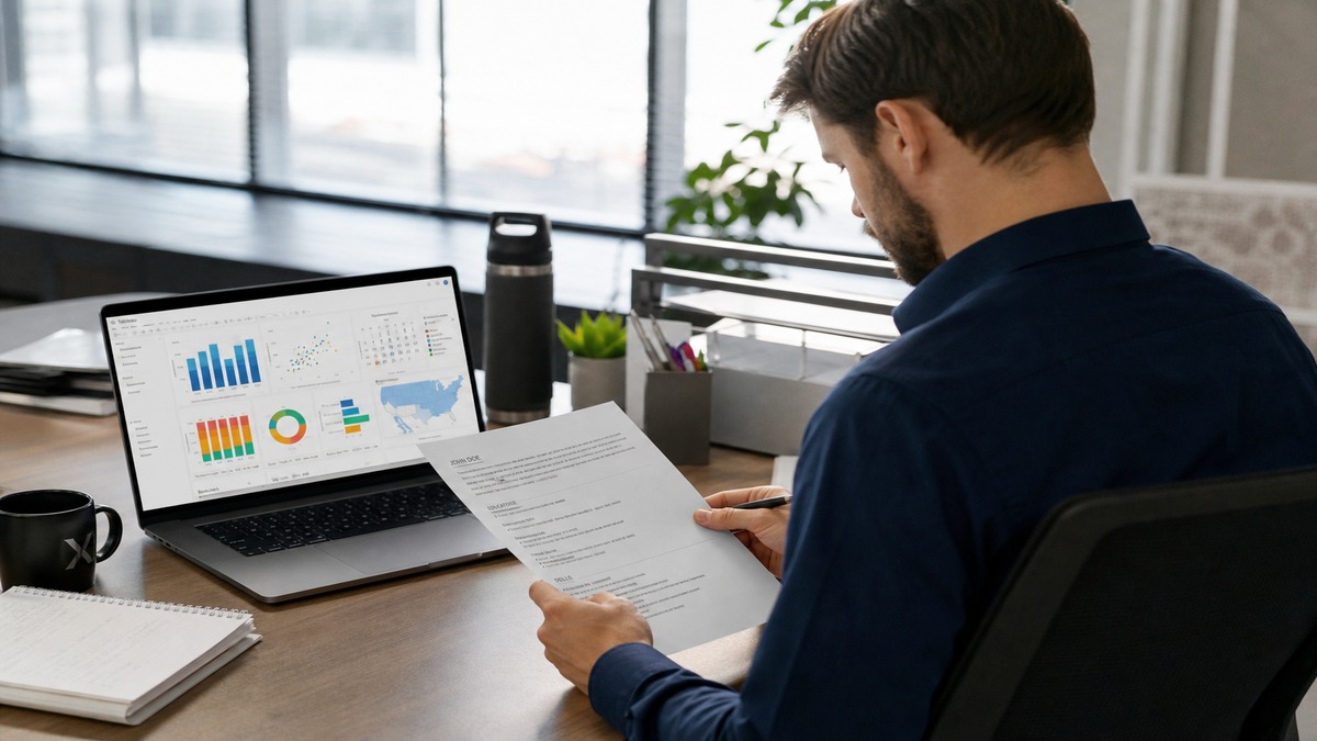 Tableau Resume Project Bullets: US Examples That Parse — HireFlow career guide