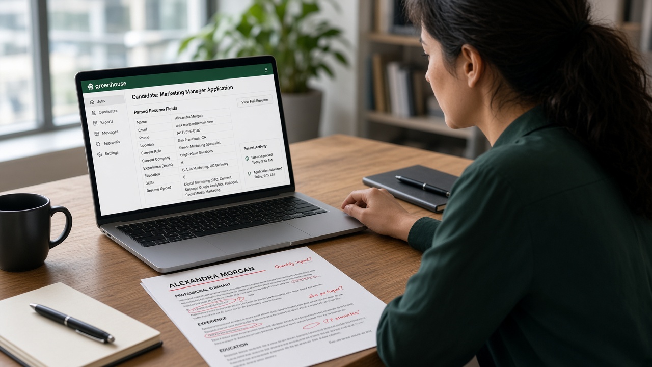 Troubleshooting Greenhouse ATS Parsing for Marketing — HireFlow career guide
