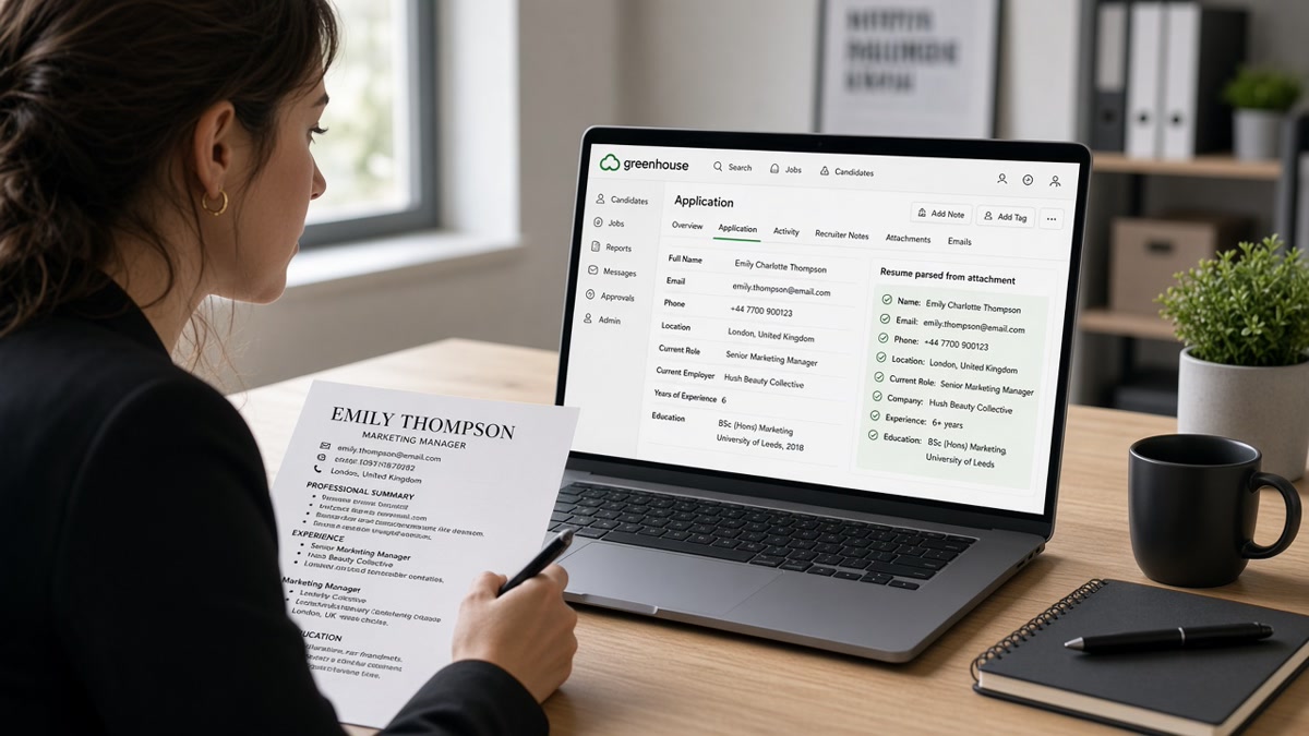 Fix Greenhouse Parsing for UK Marketing CVs — HireFlow career guide