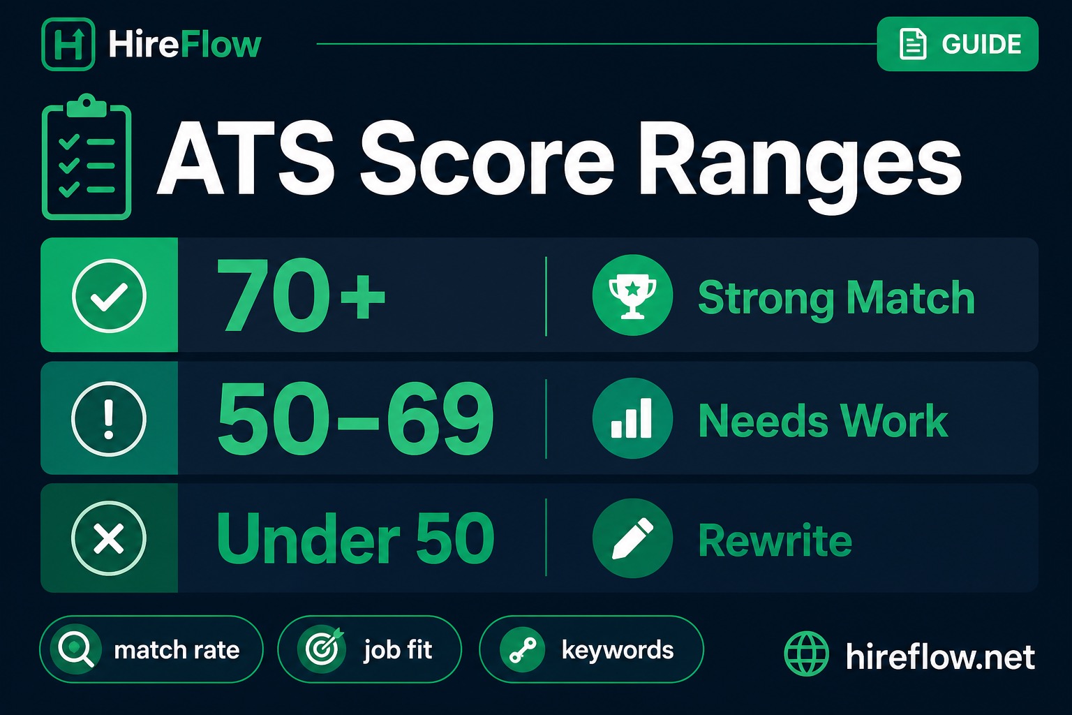 How to raise ATS resume score without keyword stuffing guide