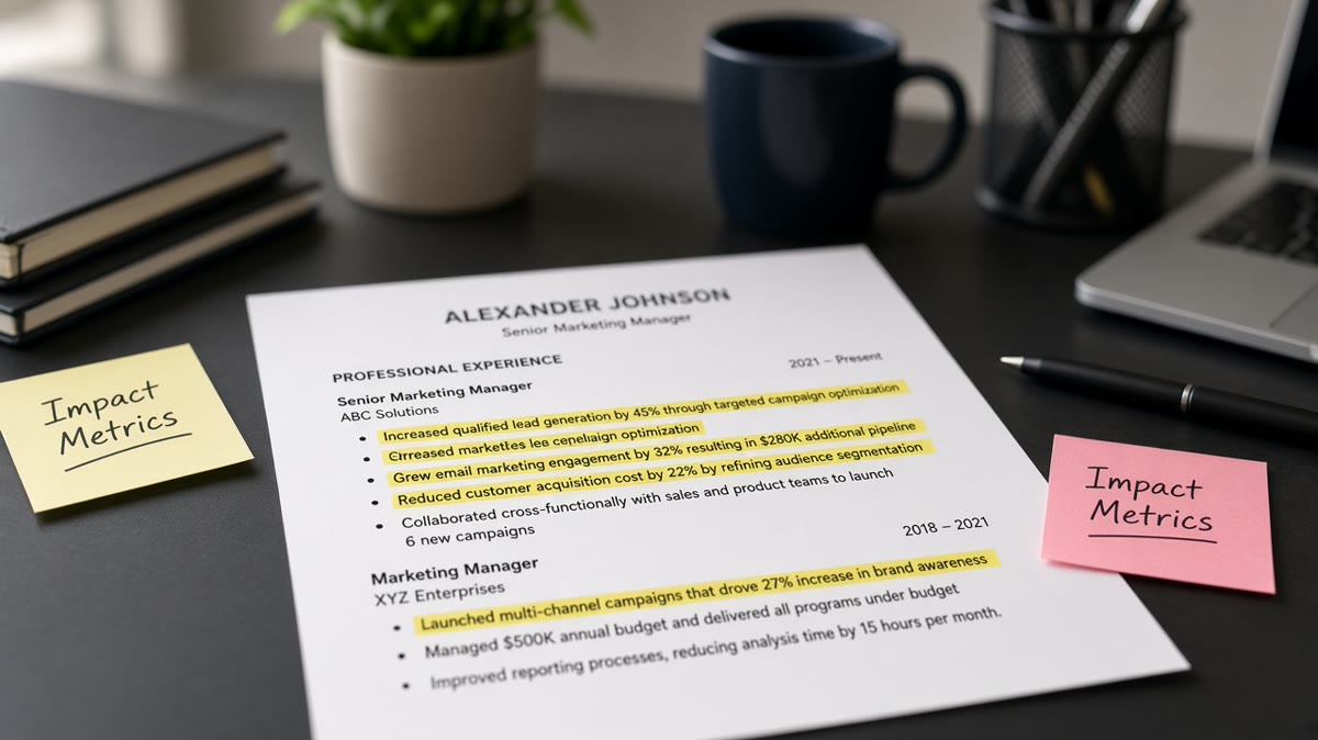 What Recruiters Mean by Impact — HireFlow career guide