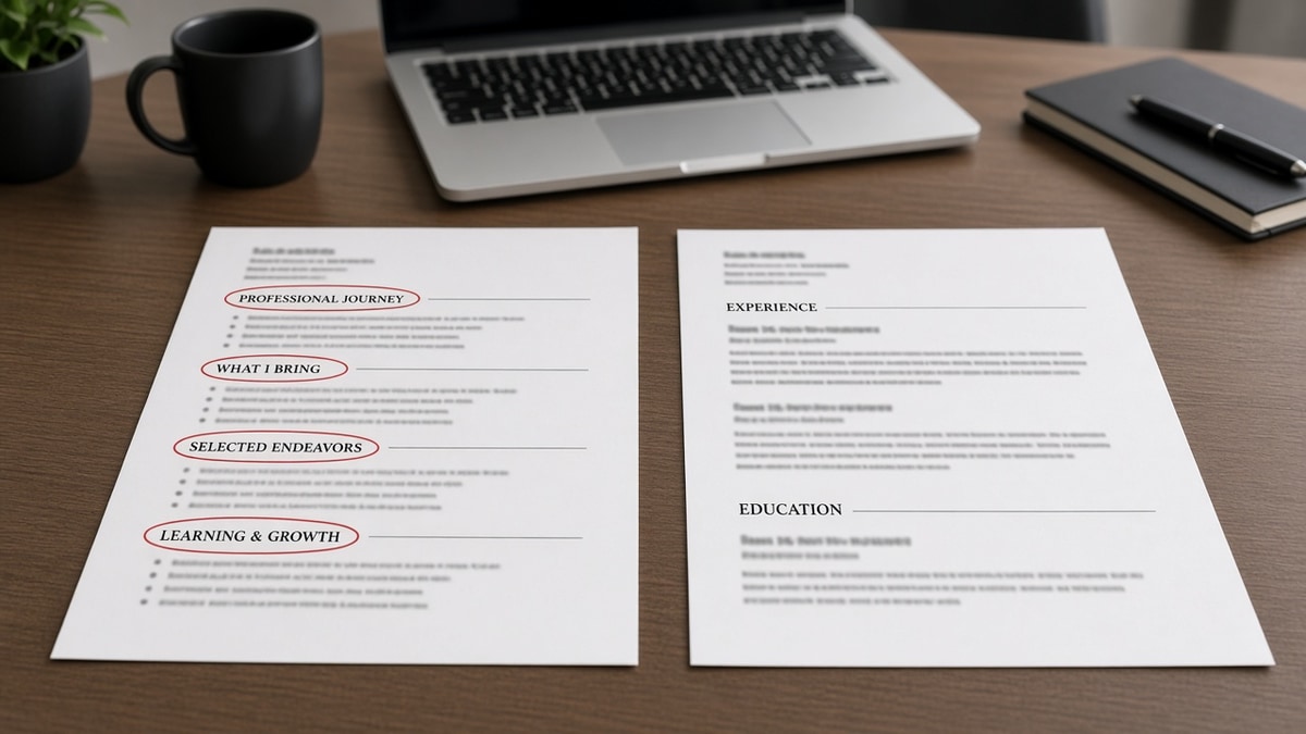 Why Custom Sections Hurt Parsing — HireFlow career guide