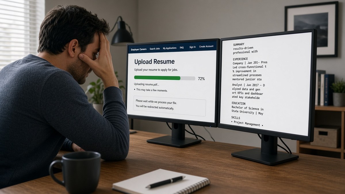 Why Resume Parsing Fails After Upload — HireFlow career guide