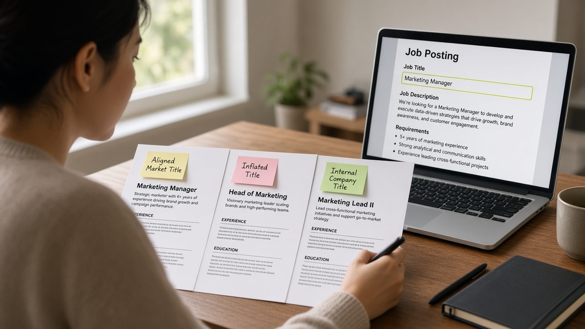 Why Resume Title Alignment Matters — HireFlow career guide
